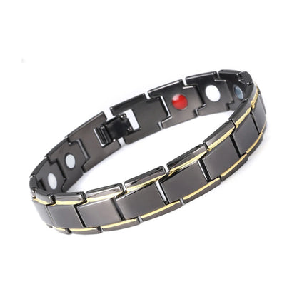 Bracelet Hématite Cuivre Magnétique Thérapeutique Homme – 5 Coloris