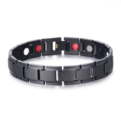 Bracelet Hématite Cuivre Magnétique Thérapeutique Homme – 5 Coloris