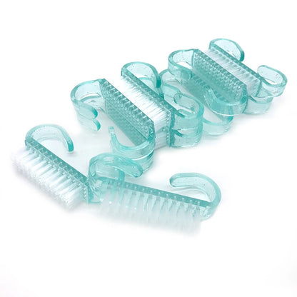 Lot 10 Brosses Ongles Nettoyage Doux - Manucure Pédicure Acrylique Gel DIY Kit