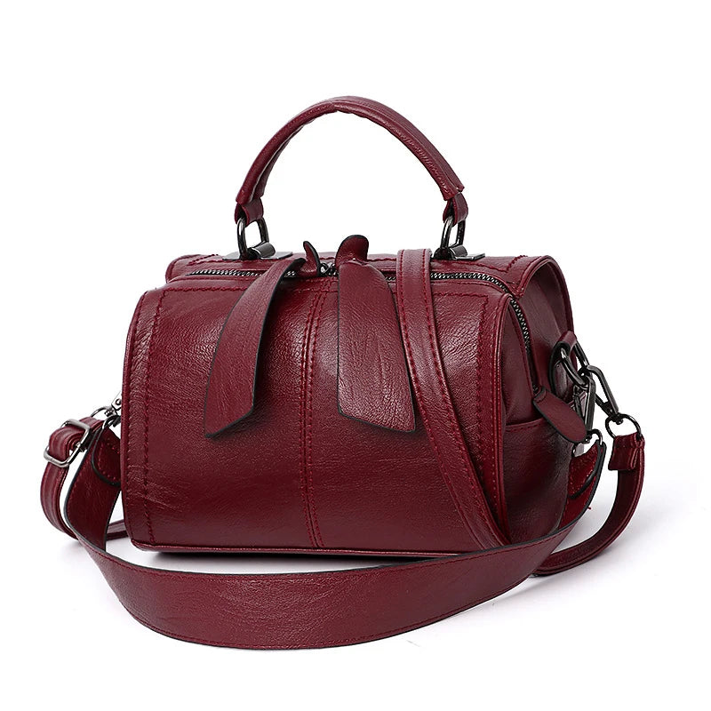 Sac Épaule Femme Petit Tote Voyage - Messenger Cuir PU Doux Bandoulière