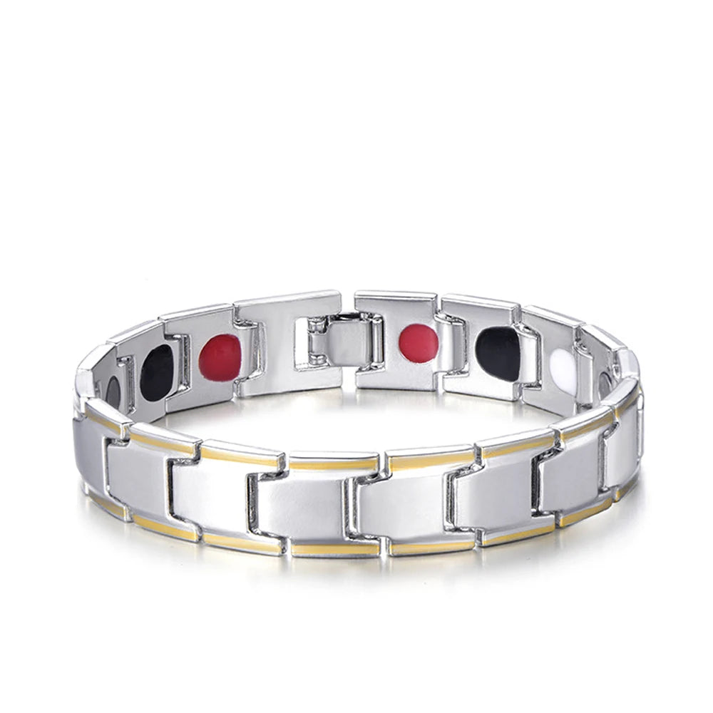 Bracelet Hématite Cuivre Magnétique Thérapeutique Homme – 5 Coloris