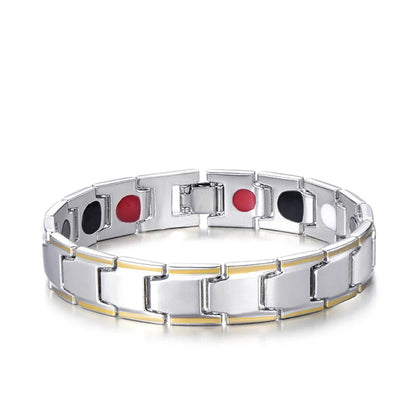 Bracelet Hématite Cuivre Magnétique Thérapeutique Homme – 5 Coloris