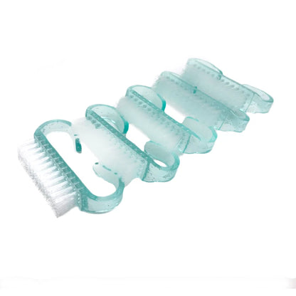 Lot 10 Brosses Ongles Nettoyage Doux - Manucure Pédicure Acrylique Gel DIY Kit