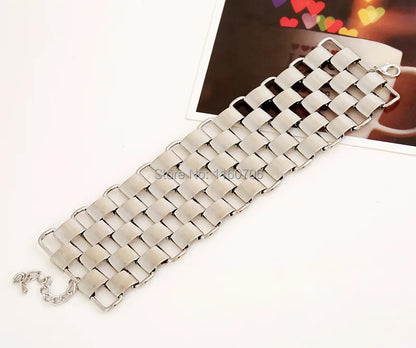 Bracelet Manchette Femme Or KMVEXO - Jonc Alliage Statement Design 2026