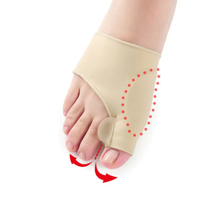Correcteur Orteil Hallux Valgus 2pcs - Orthèse Oignon Pied Protecteur Pédicure Redresseur