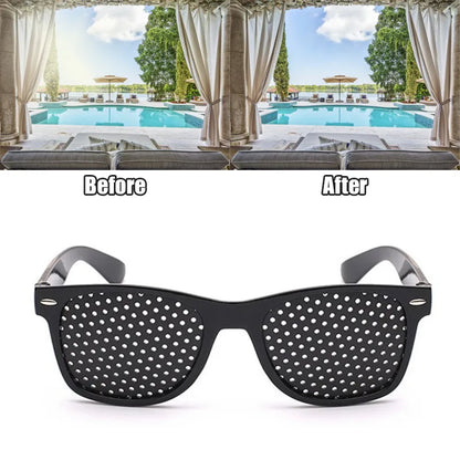 Lunettes Anti-Myopie à Trous Sténopéiques - Correction Vision Naturelle et Réduction Fatigue Oculaire