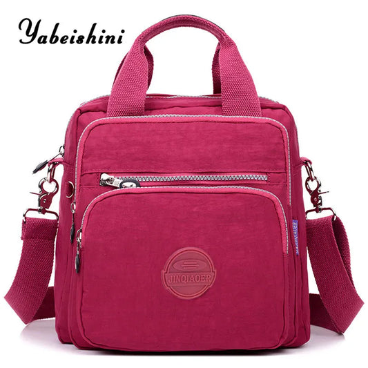 Sac Messenger Femme 3 Fermetures Éclair - Crossbody Designer Organisé