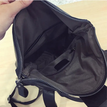Sac à Dos Femme Cuir Anti-Vol Grande Capacité - Voyage École Quotidien