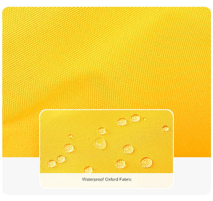 Sac à Dos Scolaire Fille Imperméable Oxford - Cartable Ado Grande Capacité Jaune