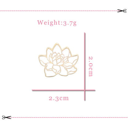 Pin's Émaillé Fleur de Lotus Blanc Bouddhiste – Broche Badge Spirituel Japonais Unisexe