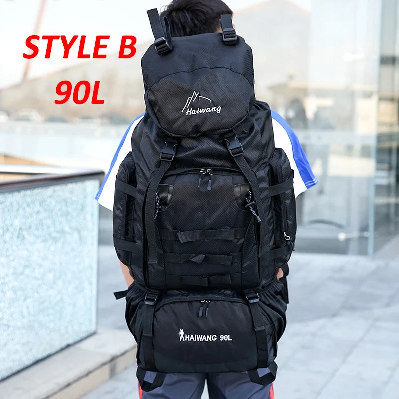 Sac à Dos Randonnée 80L 90L Grande Capacité Imperméable - Trekking Camping Voyage 2026