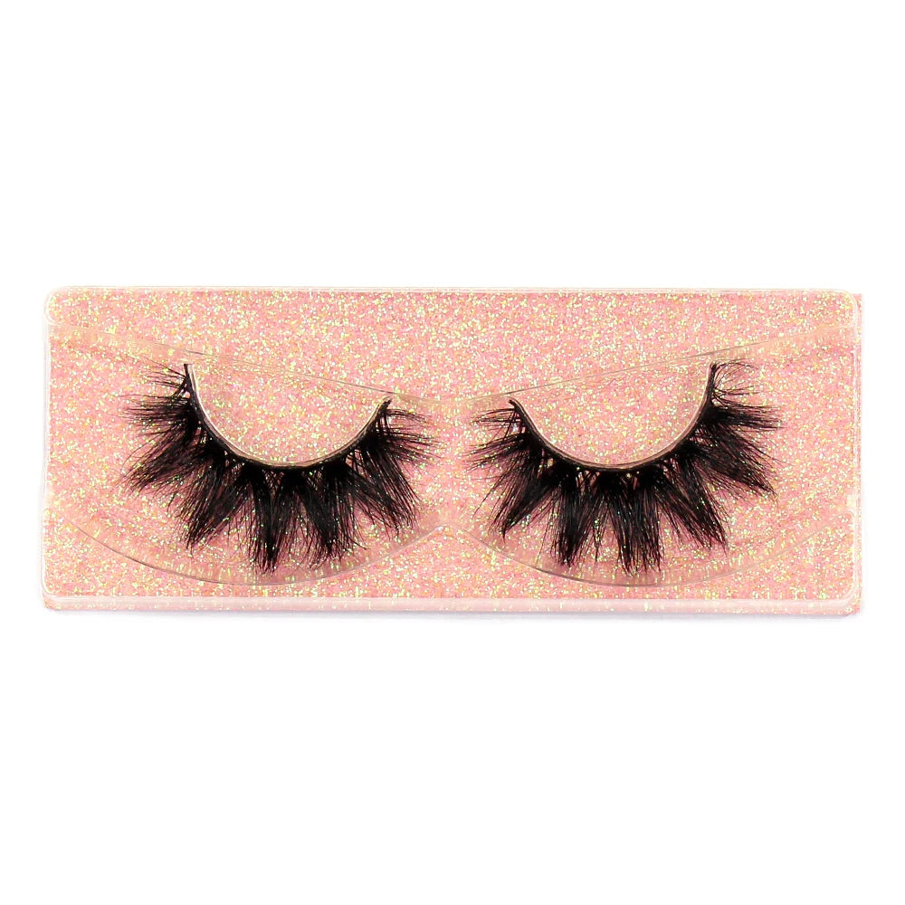 Faux Cils Vison 3D FOXESJI Volume Dramatique - Cils Épais Naturels Cruelty Free Maquillage