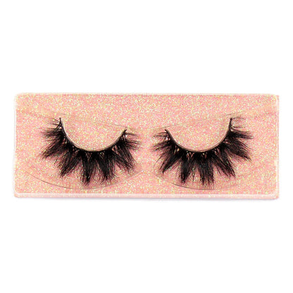Faux Cils Vison 3D FOXESJI Volume Dramatique - Cils Épais Naturels Cruelty Free Maquillage