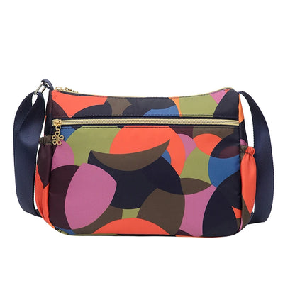 Sac Bandoulière Femme Multi-Poches Nylon - Crossbody Imperméable Tendance