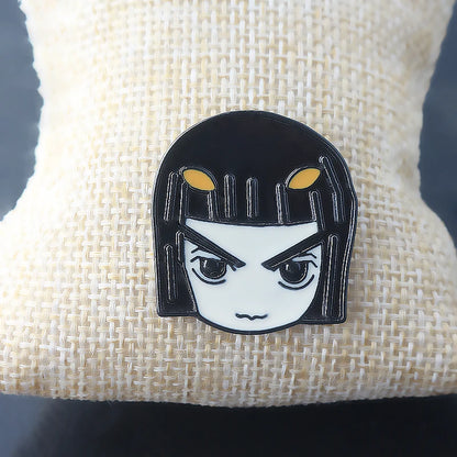 Broche Badge JoJo's Bizarre Adventure Chapeau Kujo Jotaro – Pin's Métal Anime Cosplay Unisexe