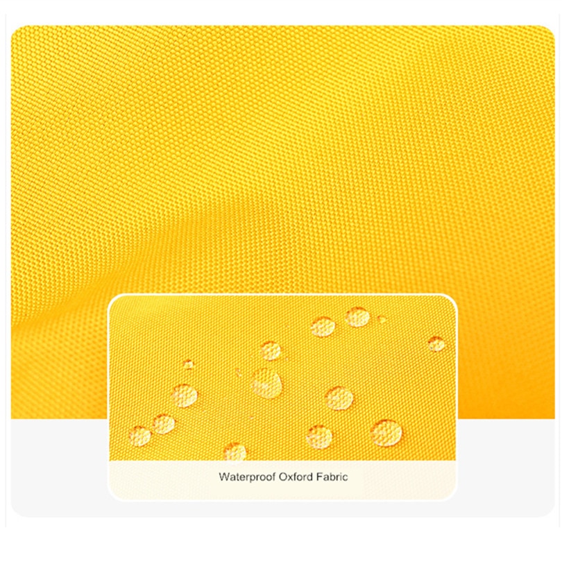 Sac à Dos Scolaire Fille Imperméable Oxford - Cartable Ado Grande Capacité Jaune