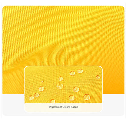 Sac à Dos Scolaire Fille Imperméable Oxford - Cartable Ado Grande Capacité Jaune