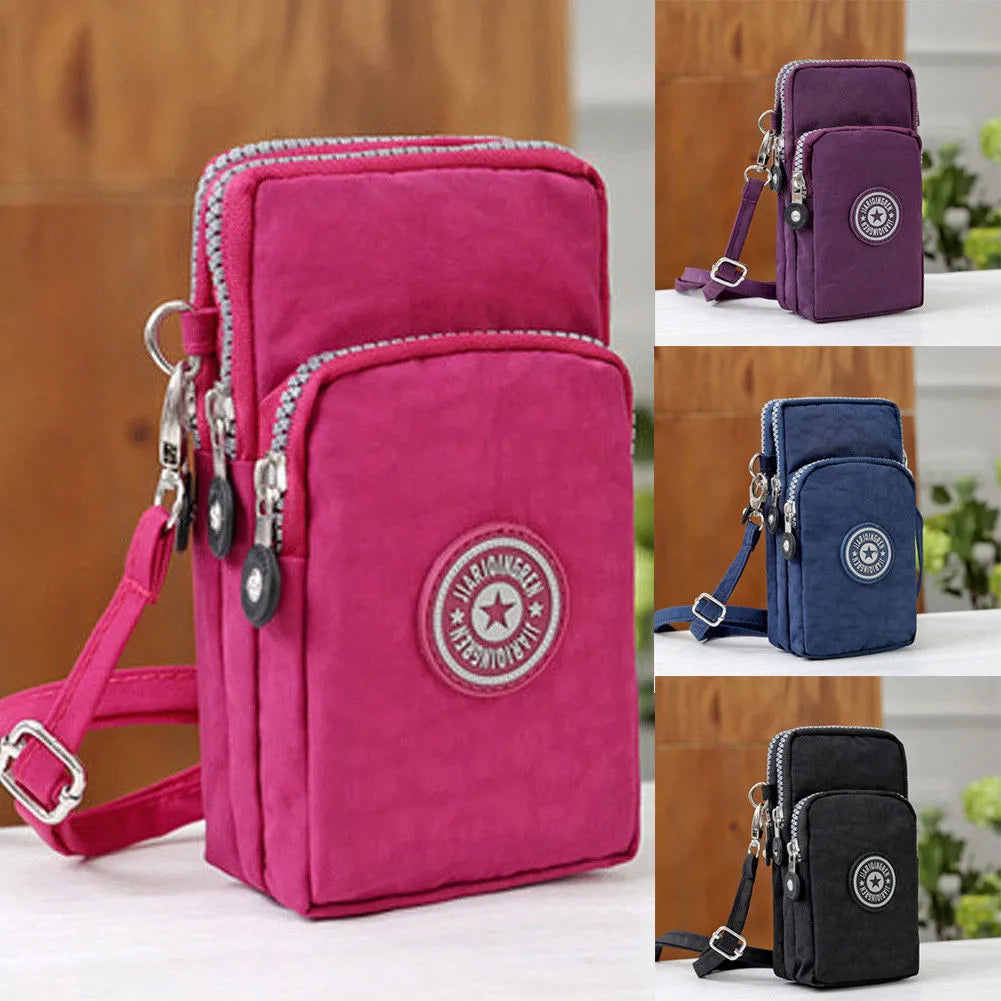 Sac Banane Sport Téléphone - Pochette Ceinture Running Jogging - Porte-Monnaie Clés Rétro