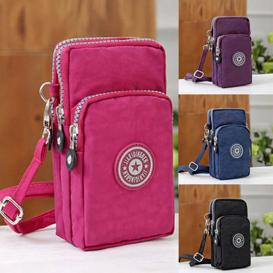 Sac Banane Sport Téléphone - Pochette Ceinture Running Jogging - Porte-Monnaie Clés Rétro