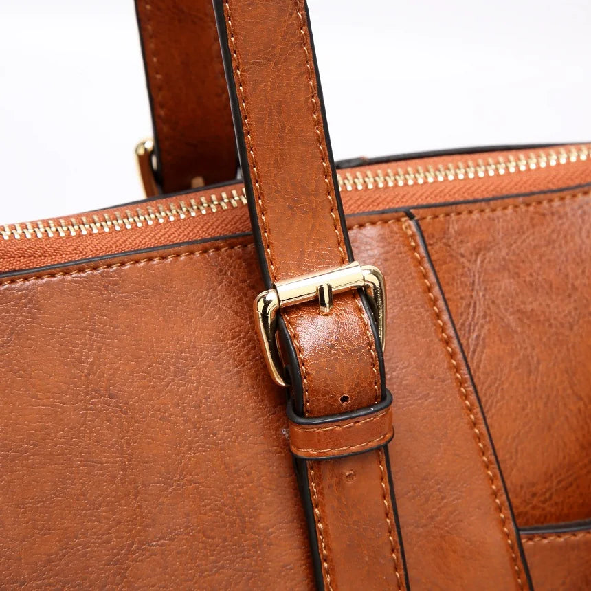 Sac Bandoulière Femme Vintage Satchel 2025 - Messenger Designer Luxe