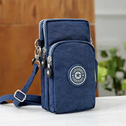 Sac Banane Sport Téléphone - Pochette Ceinture Running Jogging - Porte-Monnaie Clés Rétro