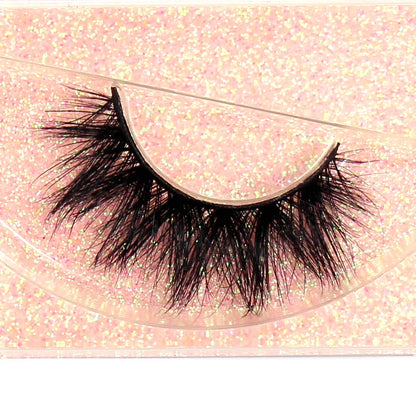Faux Cils Vison 3D FOXESJI Volume Dramatique - Cils Épais Naturels Cruelty Free Maquillage