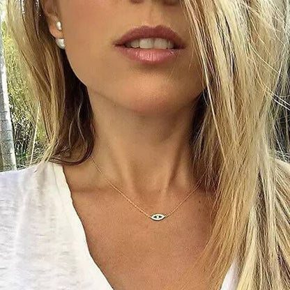 Collier Argent Sterling 925 Zircone Cubique - Pendentif Solitaire Délicat 5mm