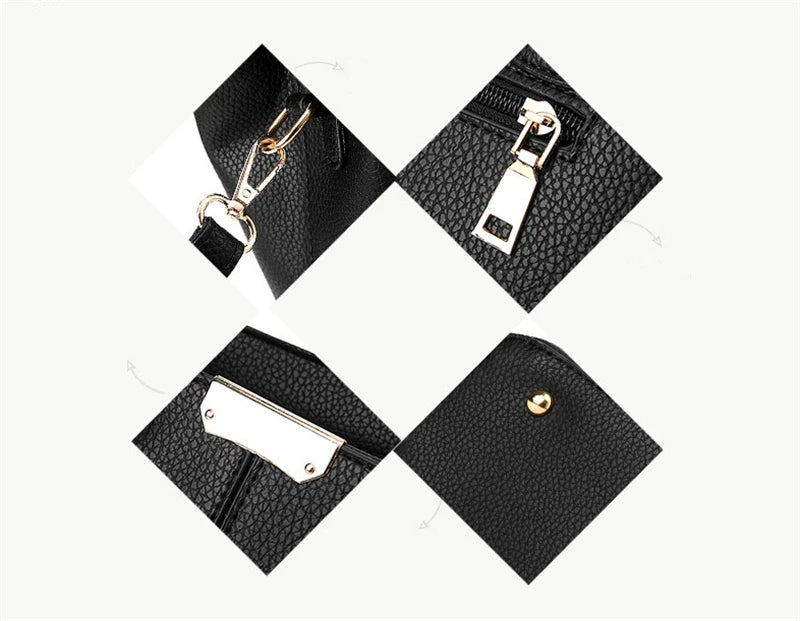 Sac à Main Femme Cuir Luxe Designer - Grande Capacité Bandoulière Élégant