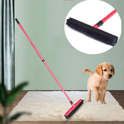 Balai Caoutchouc GOALONE Poils Doux Raclette - Push Broom Tapis Poils Animaux Ménage Squeegee