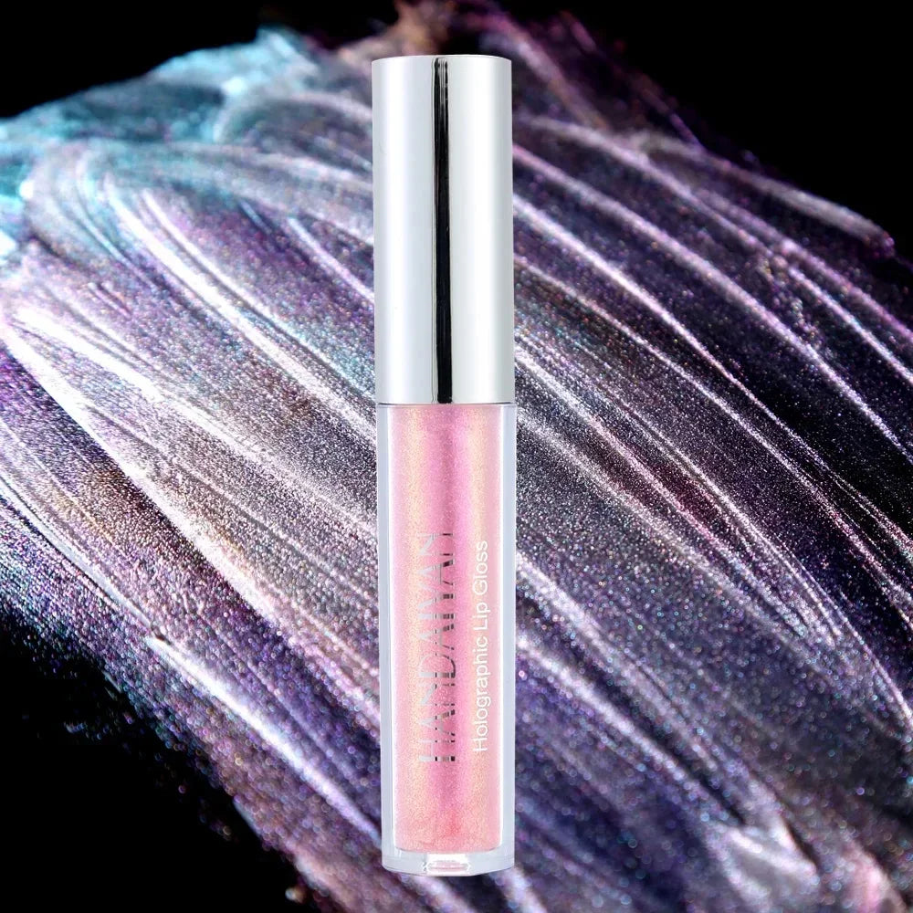 Gloss Holographique Sirène — Brillant Métallique Longue Tenue, 6 Teintes