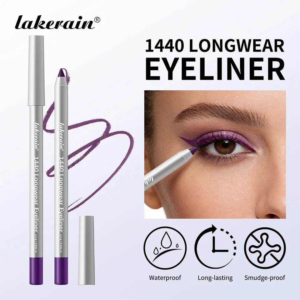 Crayon Eyeliner Imperméable – Séchage Rapide, Longue Durée & Anti-Bavures