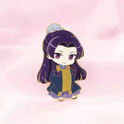Broche Émaillée Chibi Maomao Jinshi The Apothecary Diaries – Pin's Badge Anime Mignon Fans
