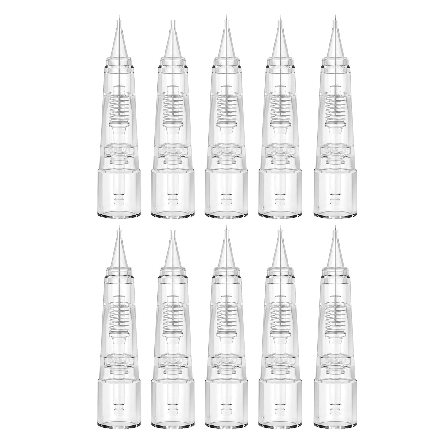Aiguilles Cartouche Biomaser Maquillage Permanent Professionnel 1R 2R 3RL 5RL - Stérilisées Jetables Tatouage Micropigmentation