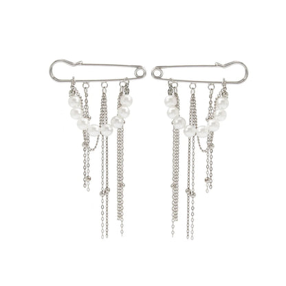 Chaîne de Cheville Perles Imitation Pompon Rétro – Anklet Métal Romantique Femme