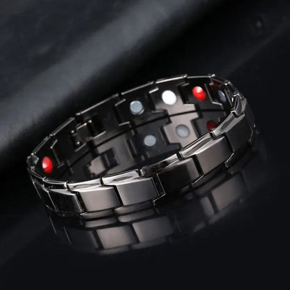 Bracelet Hématite Cuivre Magnétique Thérapeutique Homme – 5 Coloris
