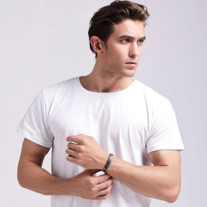 Bracelet Hématite Cuivre Magnétique Thérapeutique Homme – 5 Coloris