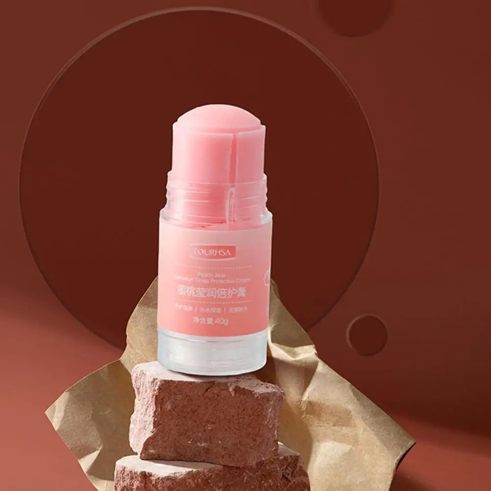Crème Hydratante Pêche Mains Pieds - Anti-Sécheresse Crevasses Talons Protection Hiver Automne