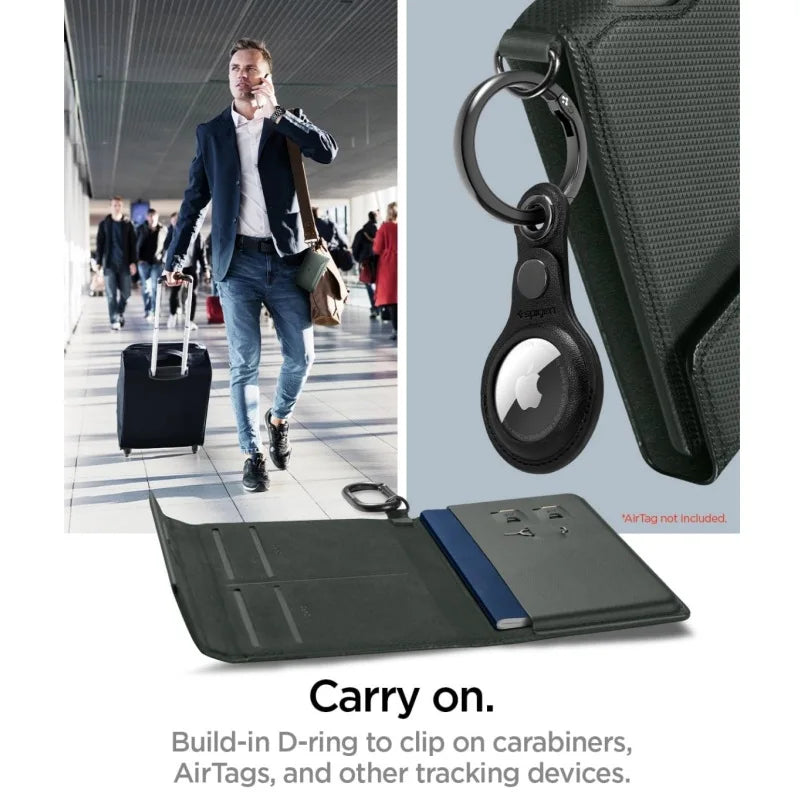 Portefeuille Passeport RFID Cuir - Porte-Passeport Voyage Homme Femme avec Protection Anti-Piratage