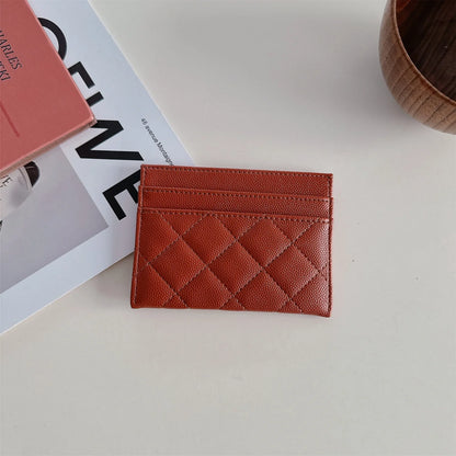 Portefeuille Femme Design Luxe Cuir PU - Porte-Cartes Multifonction Court