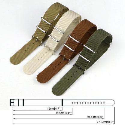 Bracelet Montre Nylon Militaire 18-20-22mm - Sangle Balistique Premium Sport