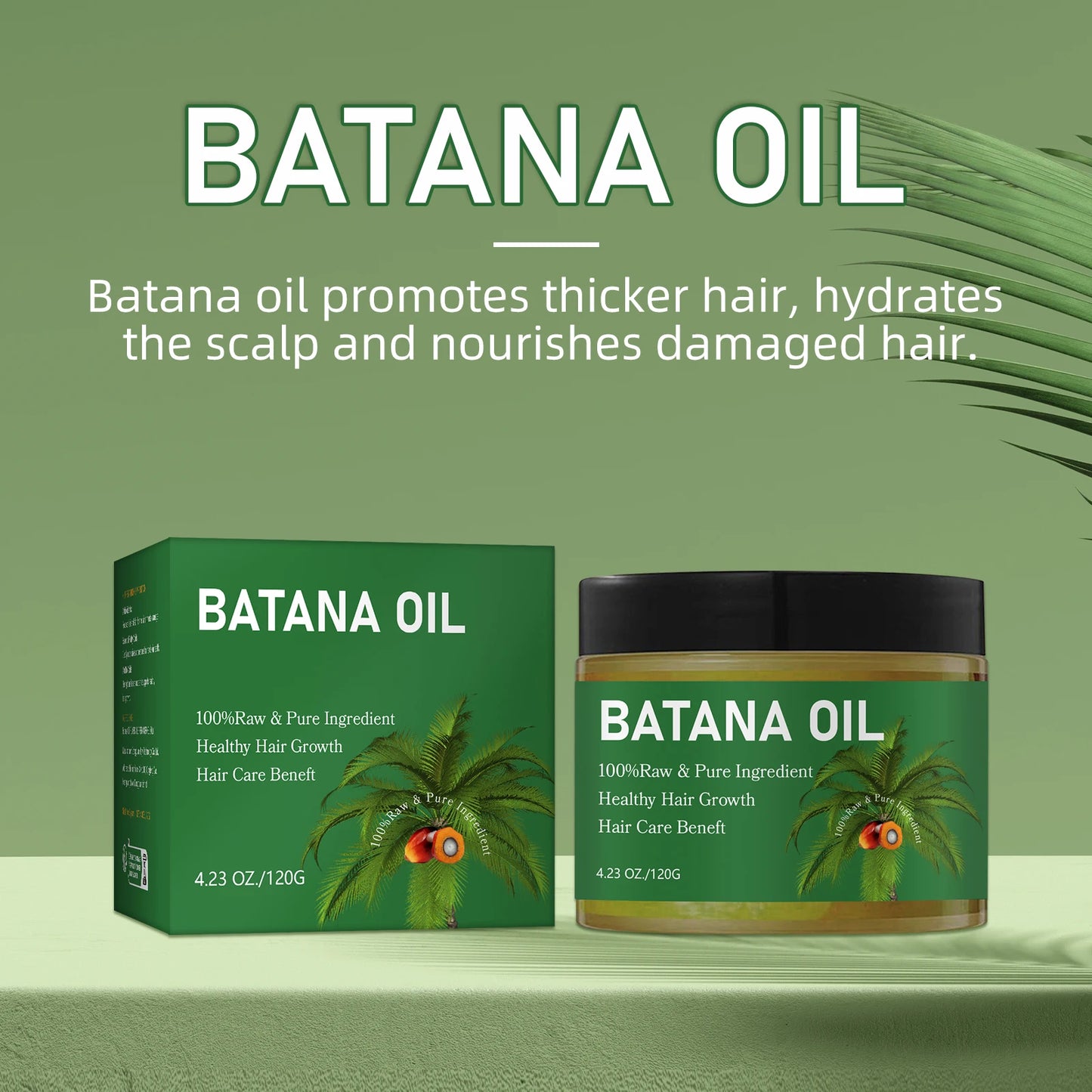 Ensemble Shampooing & Huile de Batana Pure - Croissance & Réparation Capillaire