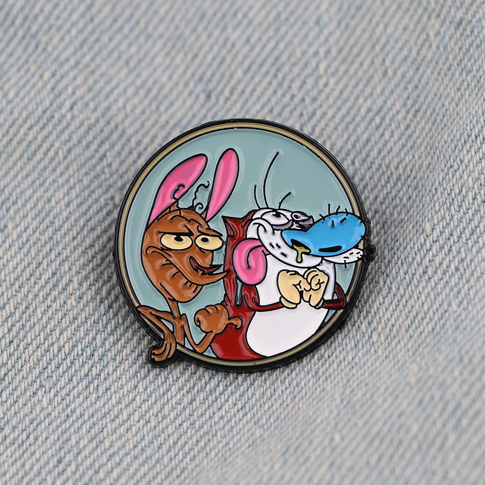 Épingle Émaillée Cartoon Amusante – Pin's Badge Unisexe