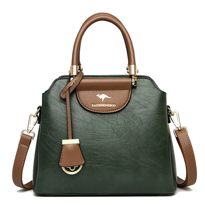 Sac Tote Femme Cuir Luxe Petit - Crossbody Designer Simple Élégant 2026