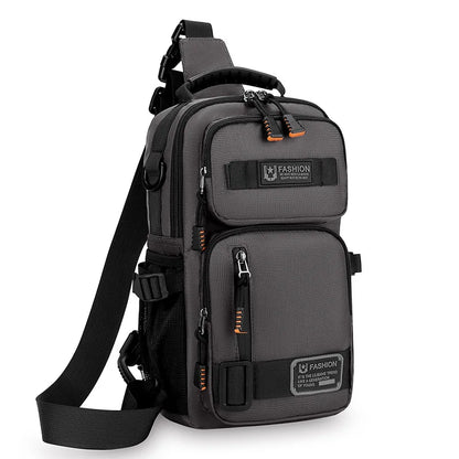 Sac Poitrine Multifonction en Nylon – Sport, Randonnée & Cyclisme
