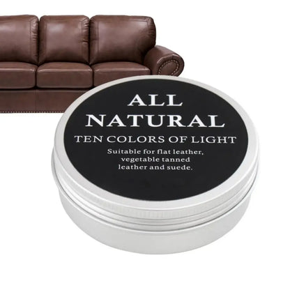 Crème Huile de Vison 50g - Entretien Cuir Chaussures Sacs Maroquinerie Nourrissant Protecteur Accessoires