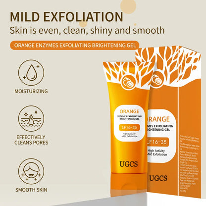 Gel Exfoliant Facial Hydratant - Éclaircissant Nourrissant Crème Visage Soin Beauté Peau Douce Lumineuse
