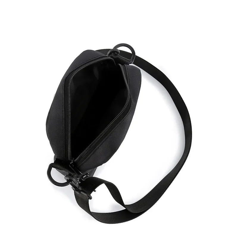 Mini Sac Baguette Bandoulière en Oxford – Unisexe