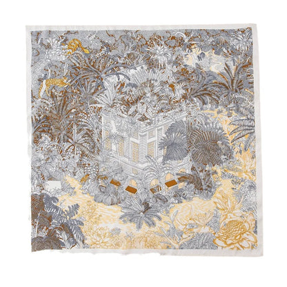 Foulard Carré Soie Mûrier 100% 70cm - Écharpe Premium Luxe Femme