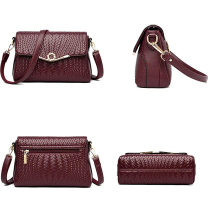 Sac à Main Femme Cuir Luxe Vintage - Messenger Crossbody Tote Designer