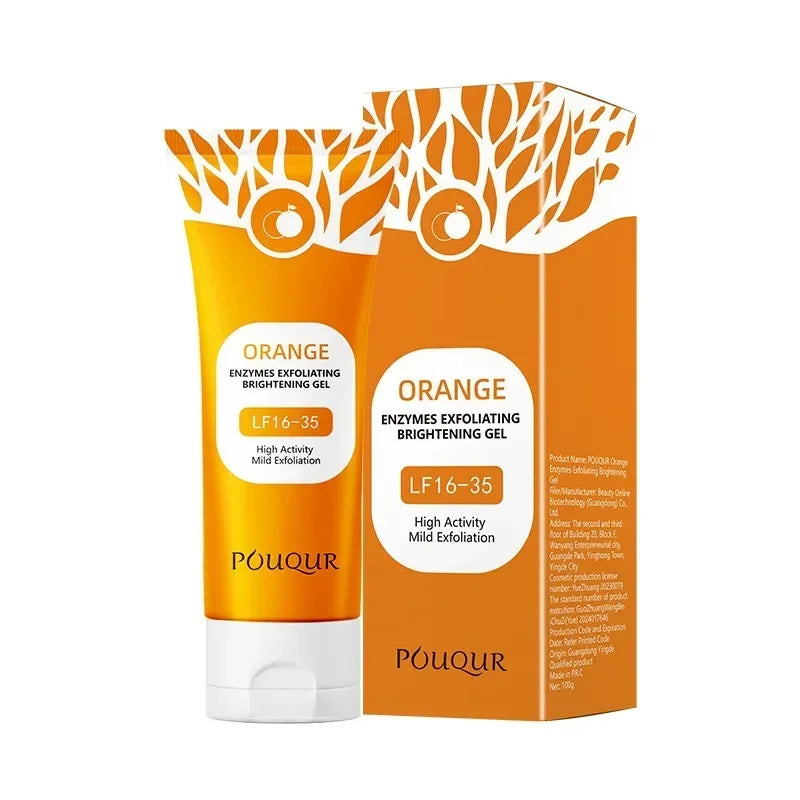 Gel Exfoliant Facial Hydratant - Éclaircissant Nourrissant Crème Visage Soin Beauté Peau Douce Lumineuse